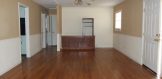 living room with hardwood floors