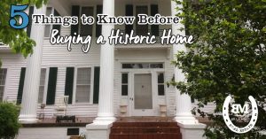 buying a historic home