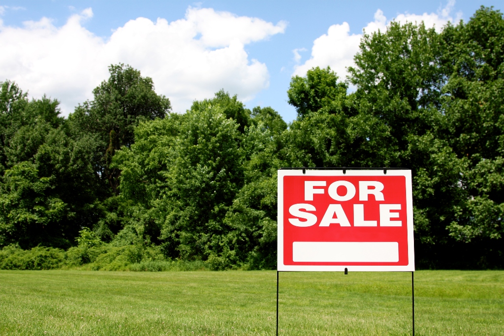 For Sale Sign on Alabama Land